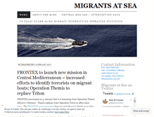 Tablet Screenshot of migrantsatsea.org